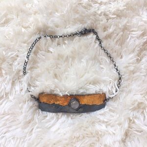 NWOT Free People Moonstone Barcelet